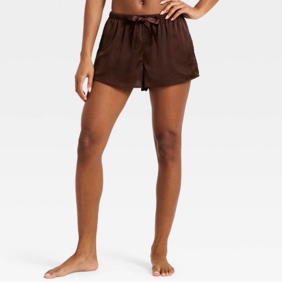 Auden Other - Auden luxury collection satin pajama shorts